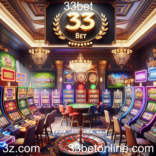 Explore o Mundo dos Jogos de Cassino no 33bet