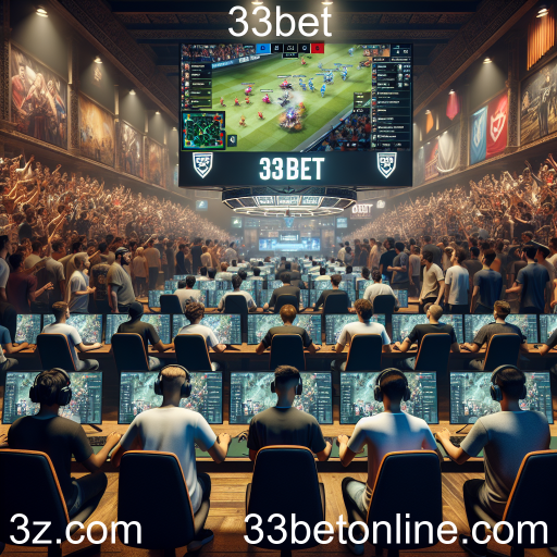 A Ascensão dos E-Sports e as Oportunidades de Apostas na 33bet
